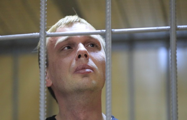 ▲▼俄羅斯調查記者戈盧諾夫（Ivan Golunov）被控販毒。（圖／路透）