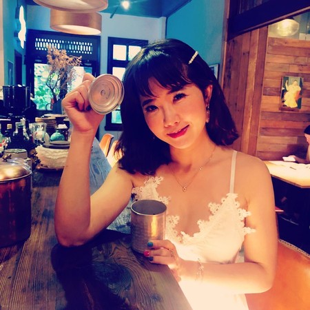 ▲謝忻常拍攝外景節目。（圖／翻攝自謝忻臉書）