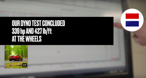 ▲「牛魔王」被低估　Toyota Supra上馬力機實測比原廠數據還高。（圖／翻攝自Youtube／Car and Driver Magazine）