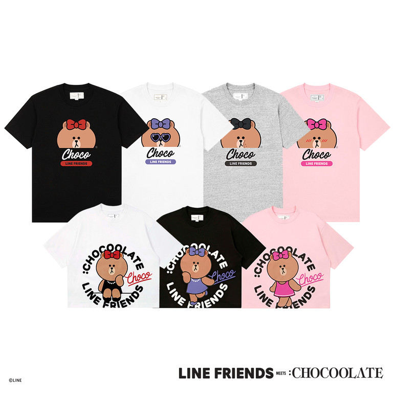 ▲ LINE FRIENDS MEETS :CHOCOOLATE 。（圖／:CHOCOOLATE提供）
