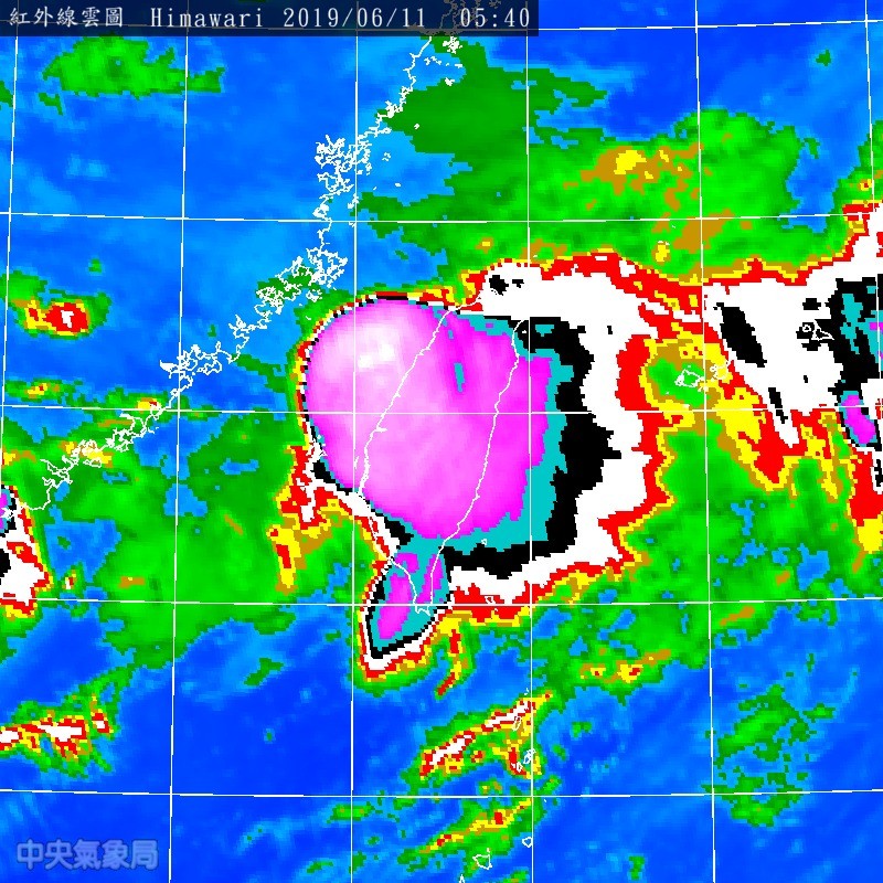 天氣圖。（圖／氣象局）