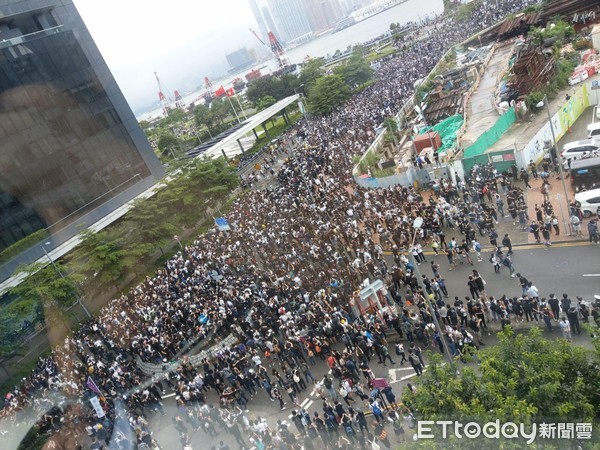 ▲▼ 香港反送中,12日遊行。（圖／讀者提供）