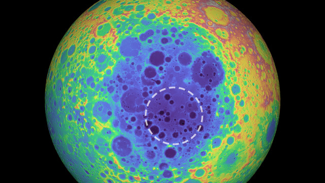▲▼科學家發現月球地底有大量物質。（圖／翻攝自貝勒大學官網）