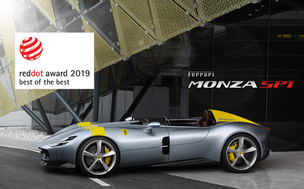復刻經典「Monza SP1」榮獲紅點設計大獎　法拉利連5年深受評審團青睞（圖／翻攝自法拉利）