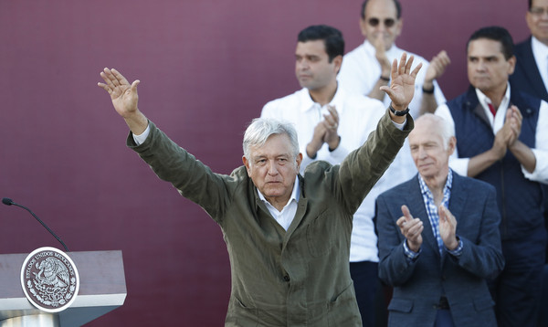▲▼墨西哥總統歐布拉多（Andres Manuel Lopez Obrador）。（圖／達志影像／美聯社）