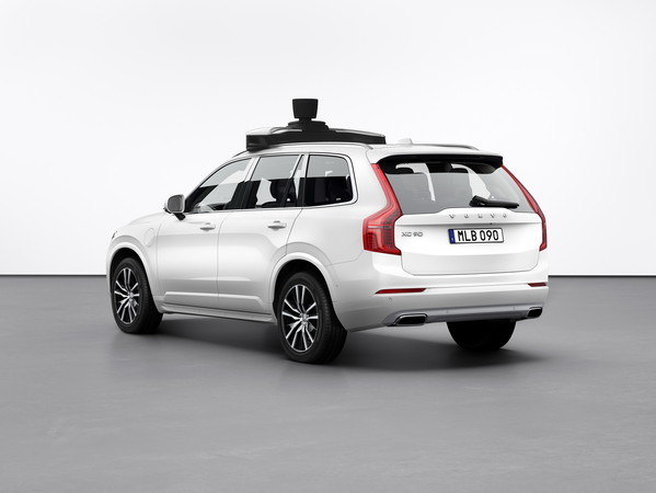 ▲Volvo、Uber推出可投產的XC90自動駕駛車。（圖／翻攝自Volvo）