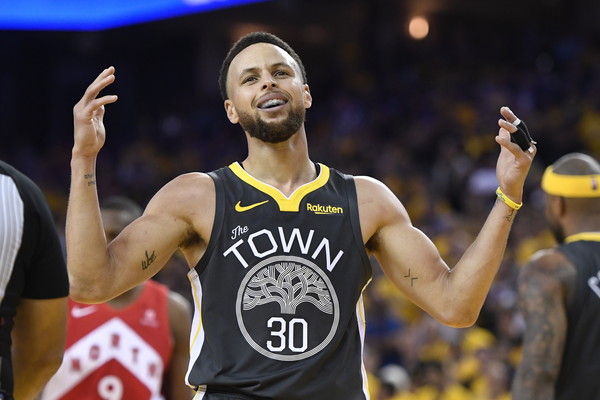 ▲2019 NBA 總冠軍G6，柯瑞（Stephen Curry）。（圖／達志影像／美聯社）