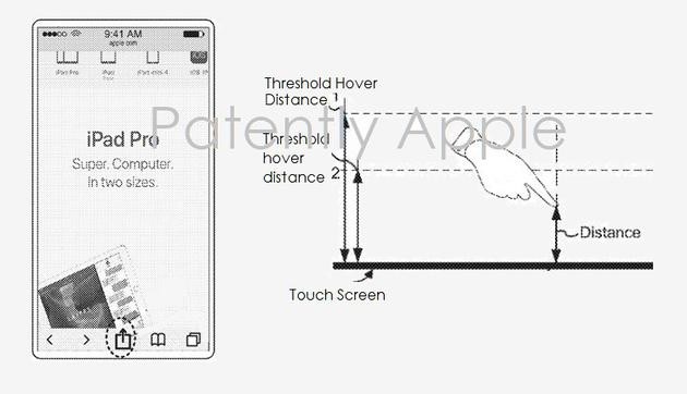 ▲▼Apple獲「懸停手勢」專利。（圖／翻攝自《PatentlyApple》）