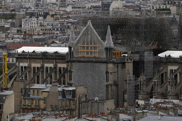 ▲▼巴黎聖母院重建。（圖／達志影像／美聯社）