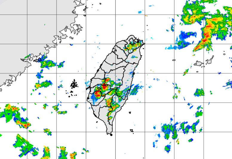 ▲▼大雨特報。（圖／中央氣象局）