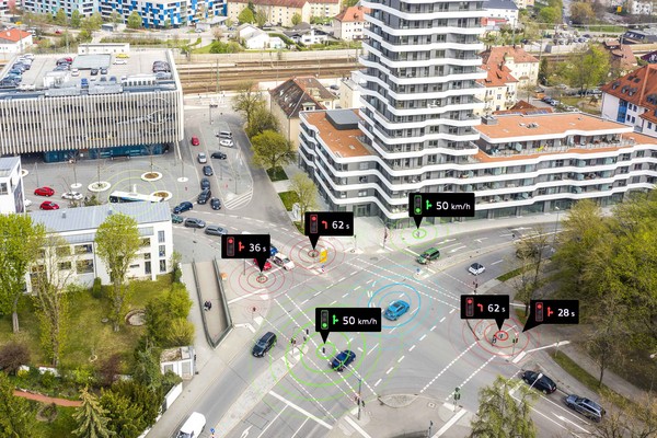 車子能幫你辨識紅綠燈　奧迪歐洲啟用全新資訊互聯服務（圖／翻攝自奧迪）