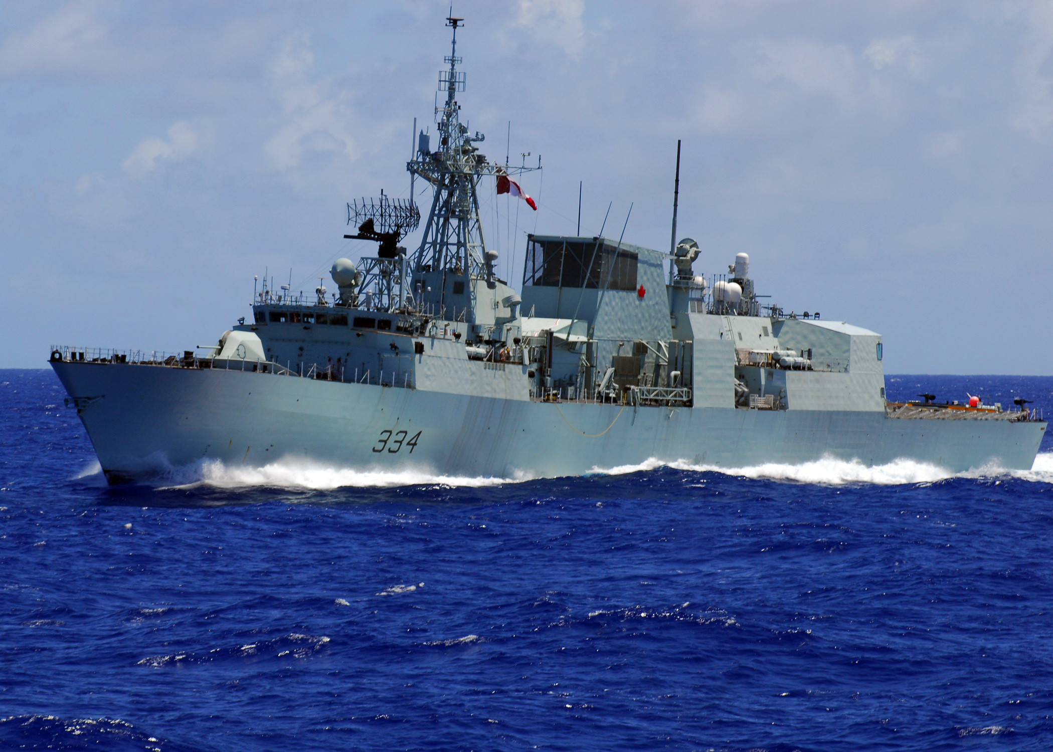 ▲加拿大皇家海軍「黎賈納號」（HMCS REGINA, CDN Warship 334）。（圖／翻攝自維基百科）