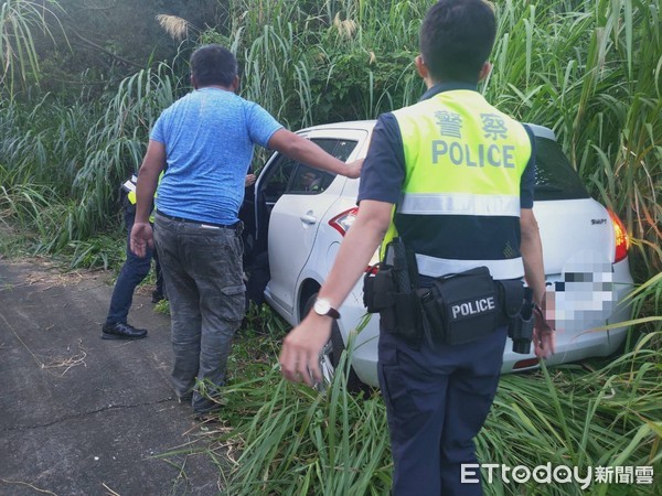 ▲陳姓女子因迷路誤入山區，通霄分局用通訊軟體定位後，順利幫助脫困。（圖／記者黃孟珍翻攝）