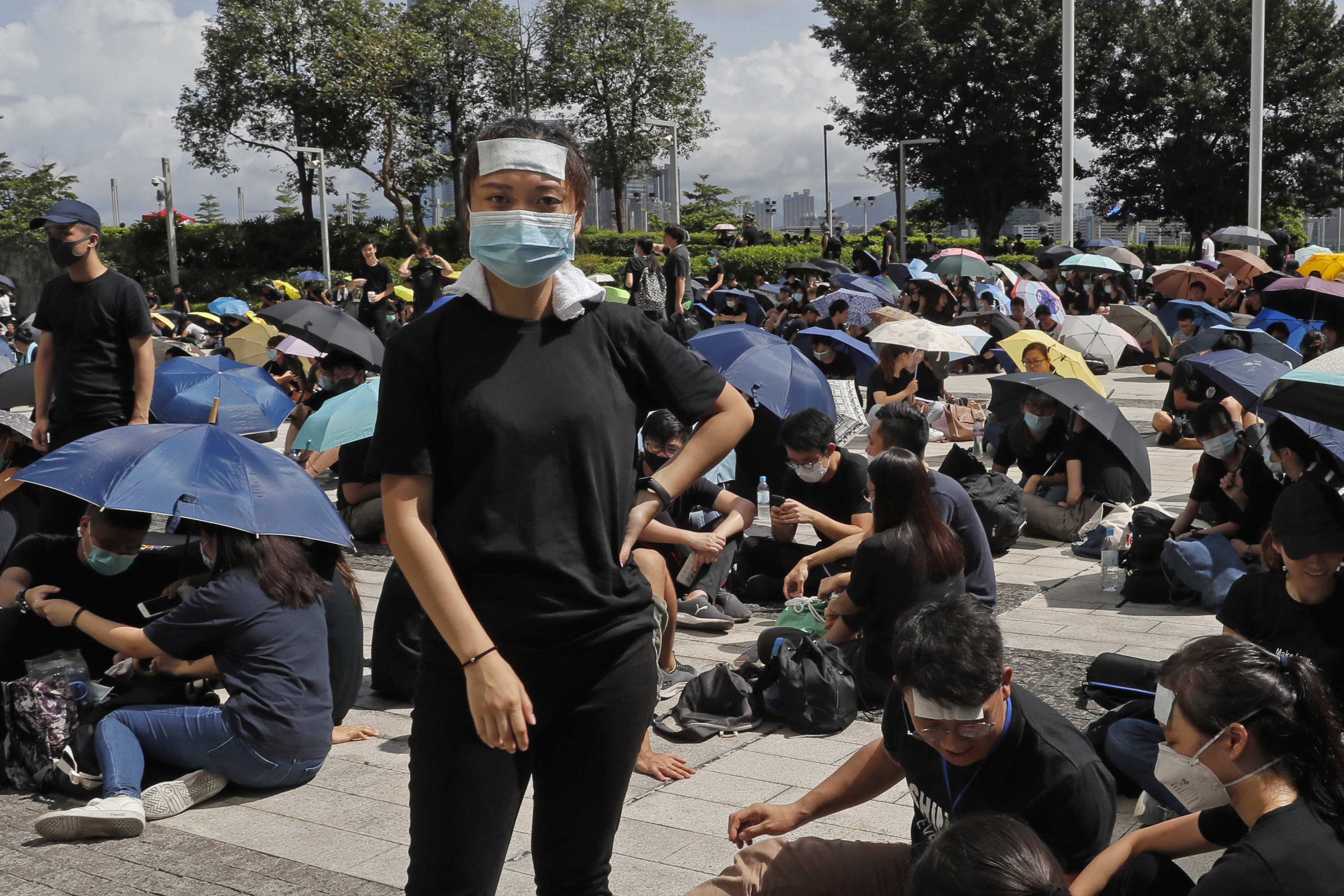 ▲▼逃犯條例,香港遊行,621。（圖／美聯社）