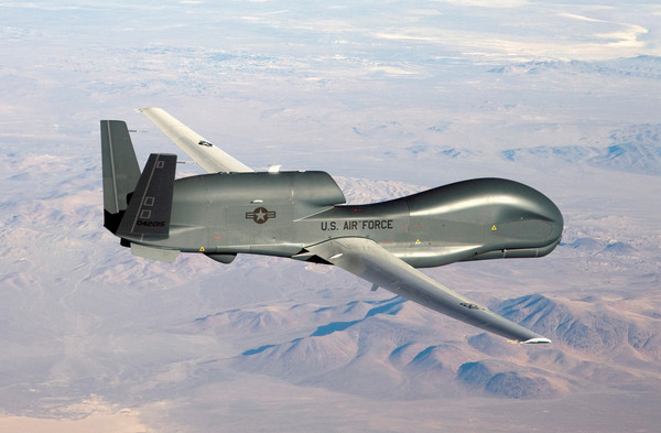 ▲▼  美國「全球鷹偵察機」（RQ-4 Global Hawk）。（圖／路透社）