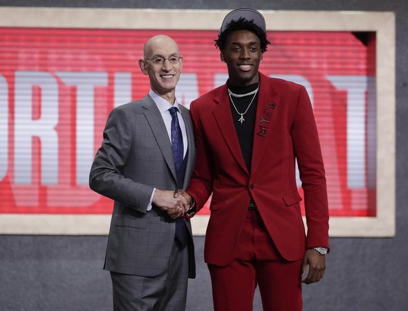 ▲2019NBA選秀會，利托（Nassir Little）。（圖／達志影像／美聯社）