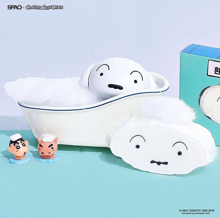 ▲蠟筆小新保養組。（圖／翻攝自IG@spao_kr）