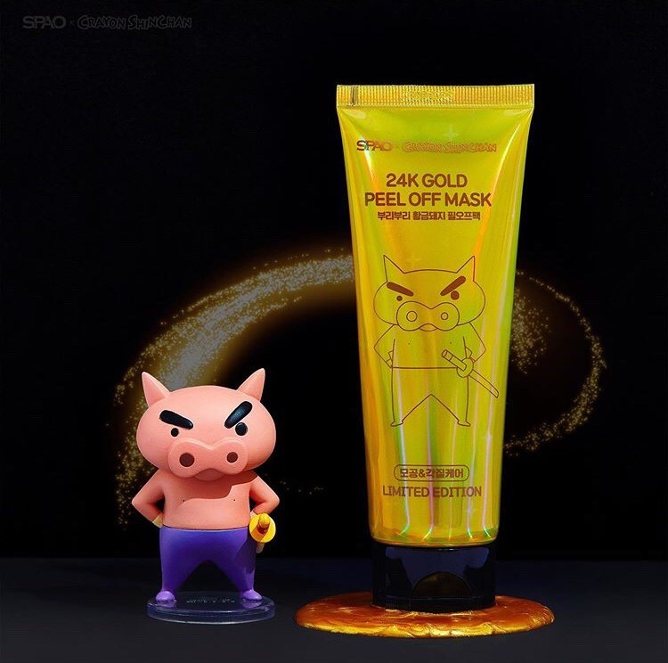 ▲蠟筆小新保養組。（圖／翻攝自IG@spao_kr）