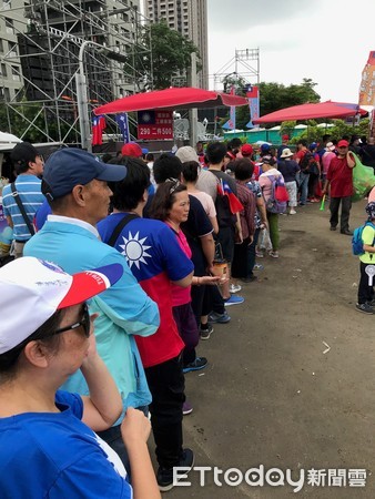 ▲▼韓國瑜總統初選造勢台中場上午狀況。（圖／記者李忠憲攝）