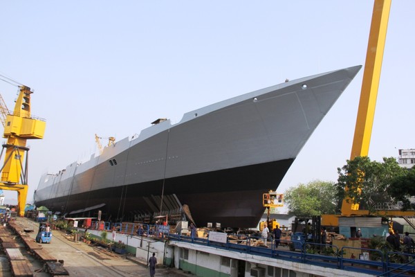 ▲▼印度海軍的維沙卡帕特南級驅逐艦（INS Visakhapatnam）。（圖／翻攝自wiki）