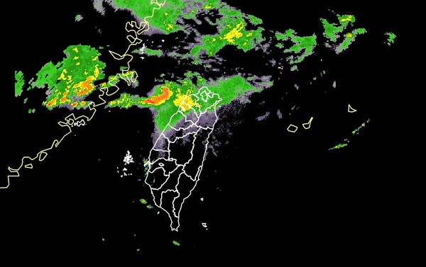 ▲▼鋒面來襲，23、24日全台有雨。（圖／氣象局）