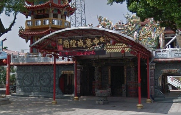 嘉義鹿草「中寮安溪城隍廟」。（圖／翻攝Google Map）