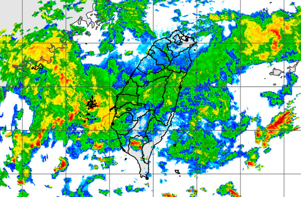 ▲▼大雨特報。（圖／中央氣象局）