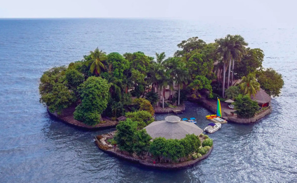 ▲▼尼加拉瓜希卡羅島生態渡假村（Isletas de Granada）。（圖／翻攝自Airbnb）