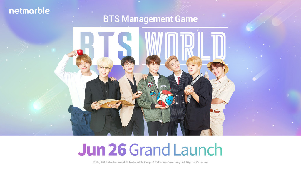 《BTS WORLD》今起全球同步上市　全新主題曲搶先登場（圖／網石遊戲提供）