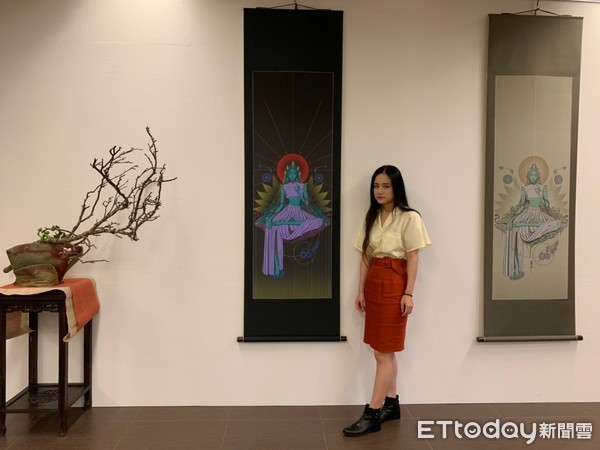 ▲▼ 藝術與茶的世界！母女連心打造藝術聯展　為嘉義開啟心領域。（圖／記者吳思瑤攝）