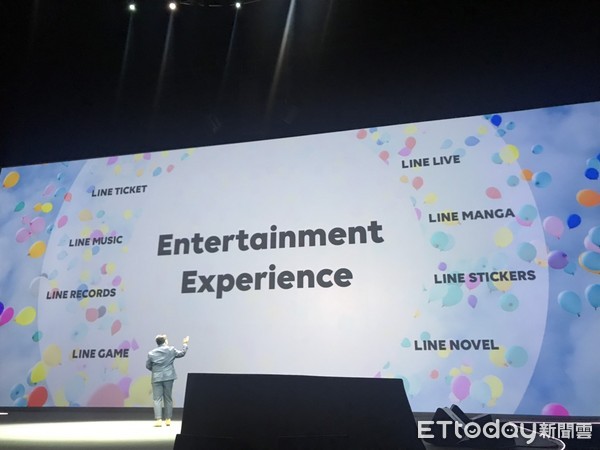 ▲LINE貼圖吃到飽　日本推月付69元台幣超值方案，LINE CONFERENCE 2019。（圖／記者姚惠茹攝）