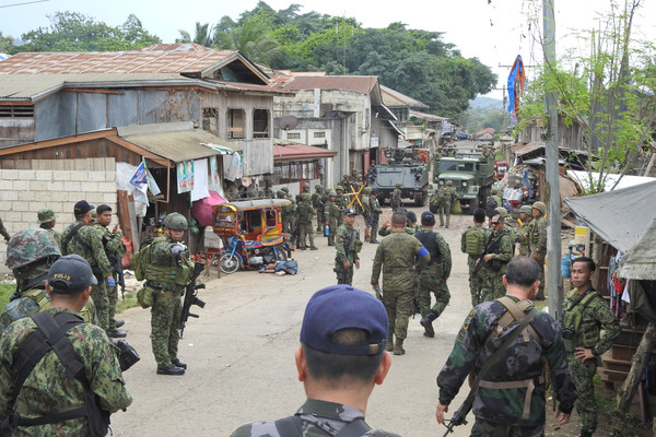 ▲▼菲律賓軍營遭ISIS攻擊。（圖／路透）
