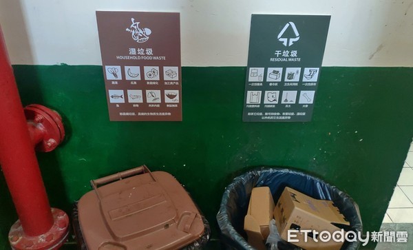 ▲▼上海市7月1日起全面實施垃圾分類。（圖／記者陳政錄攝）