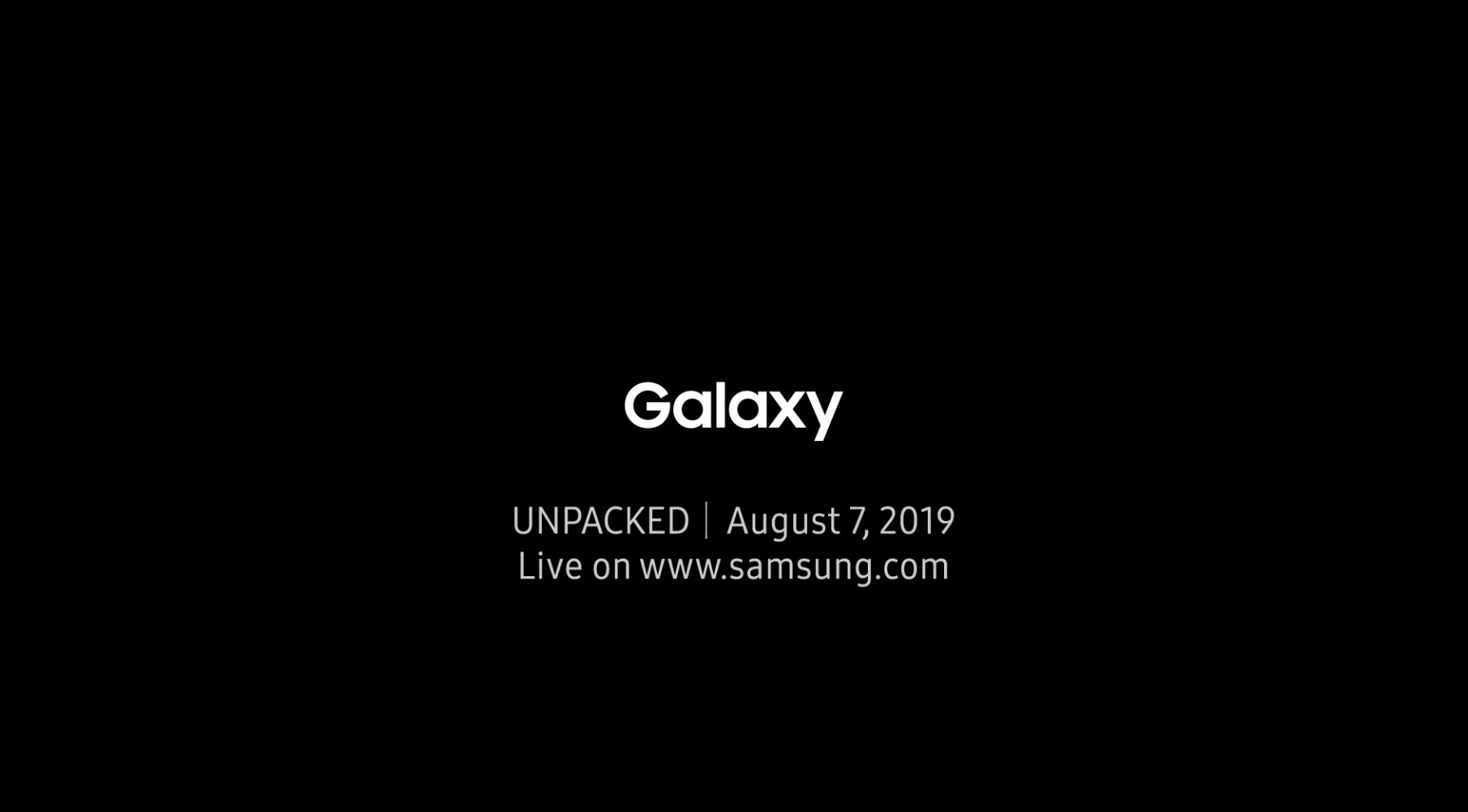 ▲▼三星釋出Samsung Galaxy UNPACKED 2019邀請函。（圖／翻攝自三星官網）