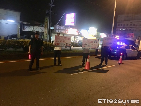 ▲屏東縣里港警方宣導酒駕新法，逮獲陳姓男子涉嫌喝酒超標送辦。（圖／記者陳崑福翻攝）