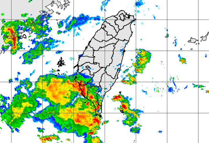 ▲▼大雨特報。（圖／中央氣象局）