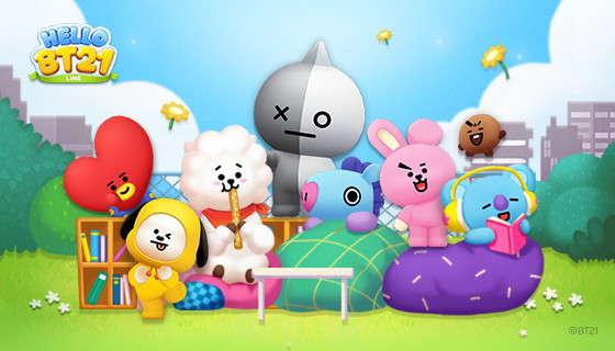 《HELLO BT21》全球同步上市　新角色BT21登場（圖／LINE提供）