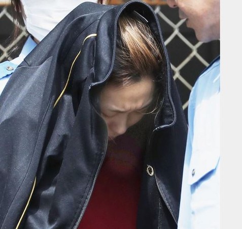 ▲涉及「監護人遺棄致死罪」的土屋里紗，遭到警方逮捕。(仙台市警方照片)