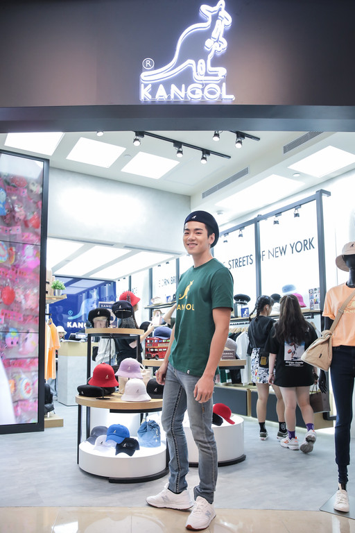 ▲KANGOL全台首間旗艦店開幕禾浩辰。（圖／KANGOL提供）