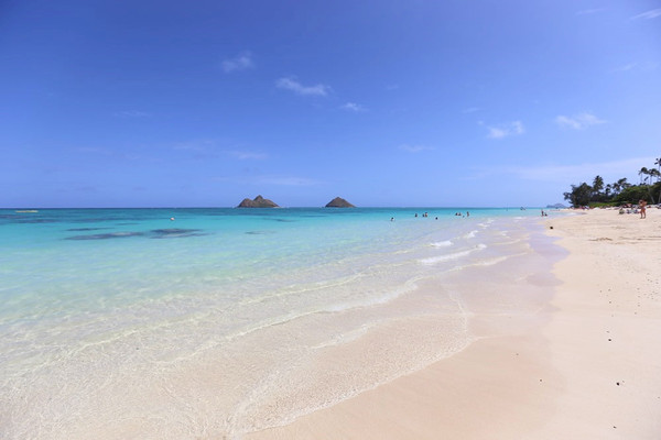 ▲夏威夷超夢幻蘭妮卡沙灘（Lanikai Beach）。（圖／妮可魯的飛行日記提供）
