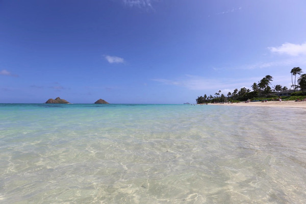 ▲夏威夷超夢幻蘭妮卡沙灘（Lanikai Beach）。（圖／妮可魯的飛行日記提供）