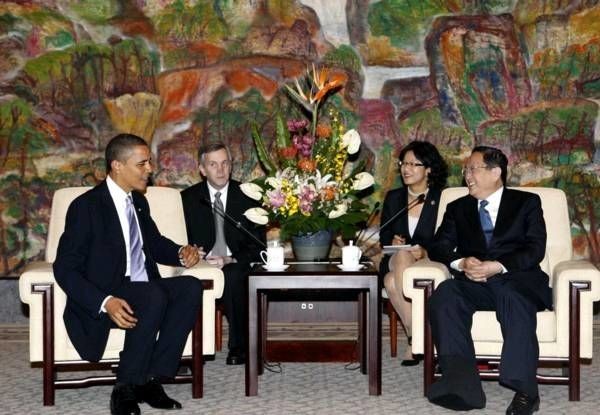 ▲▼過去歐巴馬以美國總統身分訪華，前往上海時中方就是在西郊賓館舉辦會見。（圖／新華社）