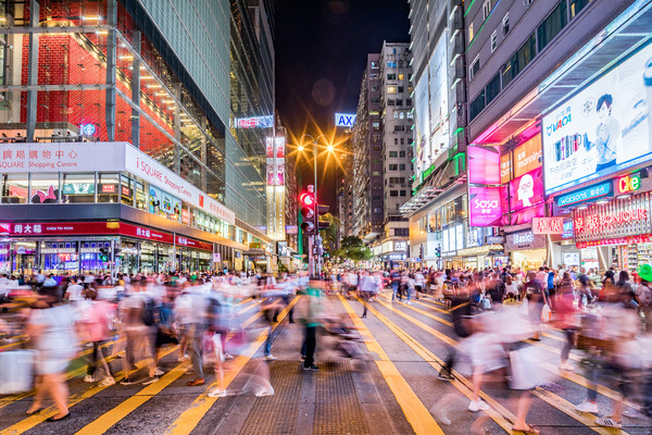 ▲香港街頭。（圖／視覺中國）