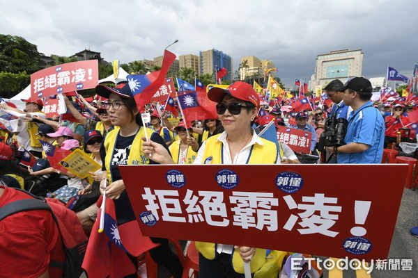 ▲▼國民黨七七凱道大會師。（圖／記者湯興漢攝）