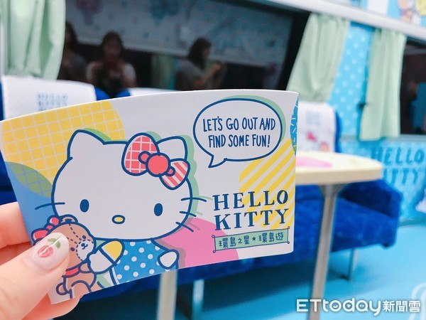 ▲▼Hello Kitty環島之星彩繪列車。（圖／記者賴文萱攝）