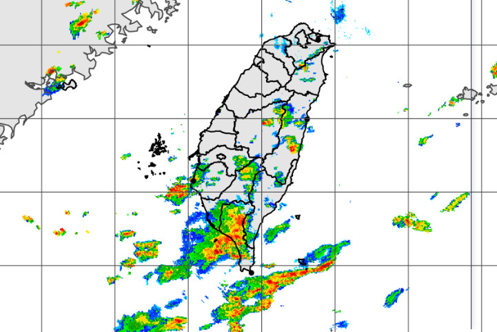 ▲▼大雨特報。（圖／中央氣象局）