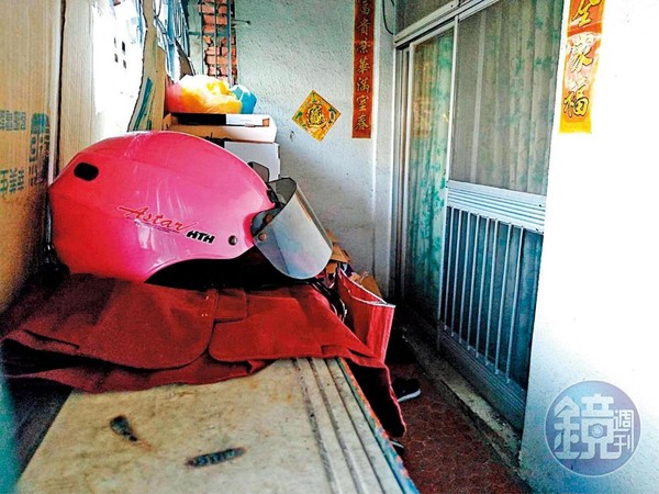 鄭嫌一家在台南市和順國宅租屋居住近10年。