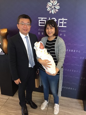 ▲顏清標二媳婦黃子涵將3度入住百悅產後護理之家         。（圖／謝金靜提供）