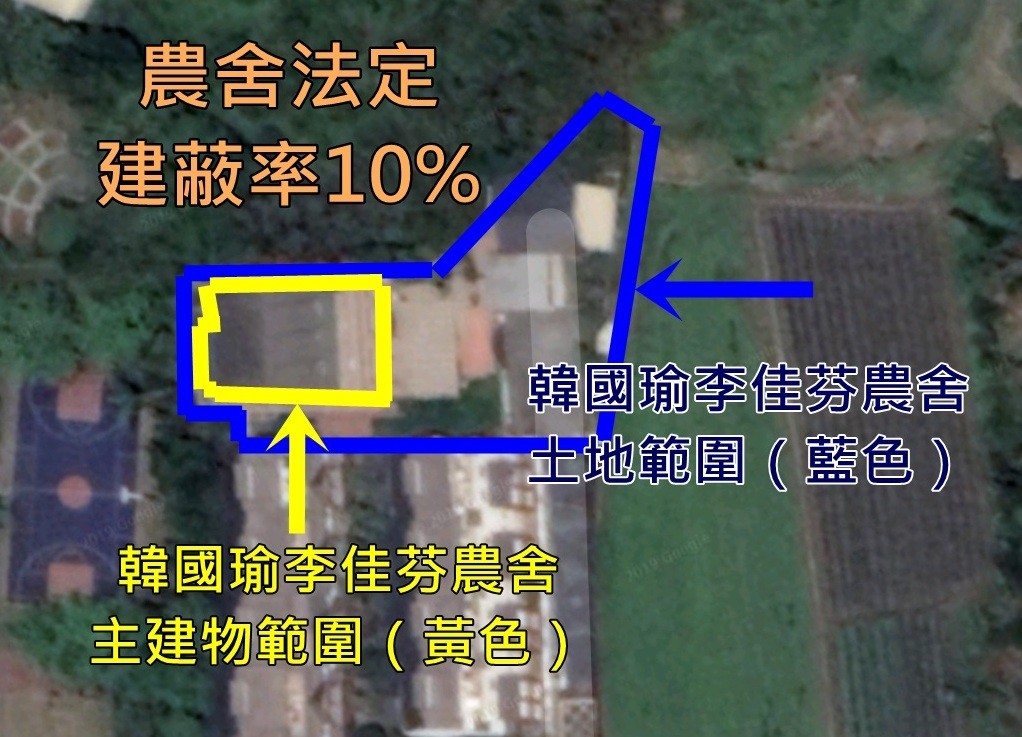 韓國瑜李佳芬農舍 變胖又變高 空照圖建蔽率明顯超過10 Ettoday政治新聞 Ettoday新聞雲