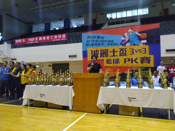 ▲新竹市波麗士盃3對3籃球PK賽　SBL球星嗨翻天。（圖／新竹市政府提供）